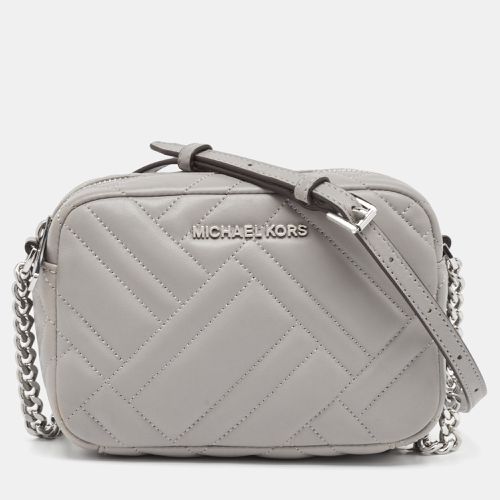 Quitted Leather Vivianne Camera Crossbody Bag - Michael Kors - Modalova