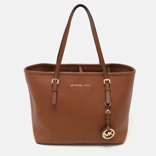 Saffiano Leather Small Jet Set Travel Tote - Michael Kors - Modalova