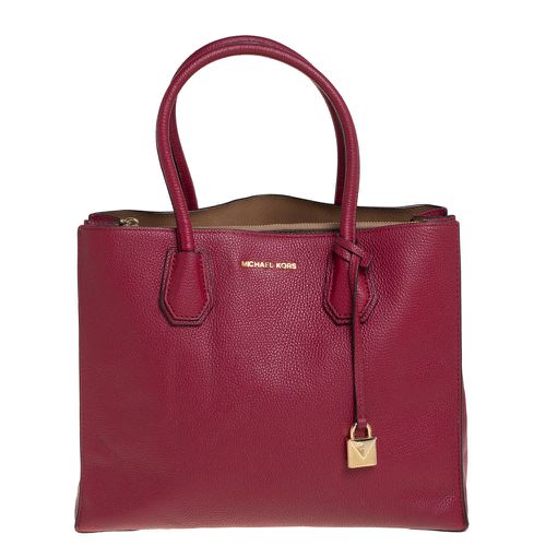 Grained Leather Large Mercer Tote - Michael Kors - Modalova