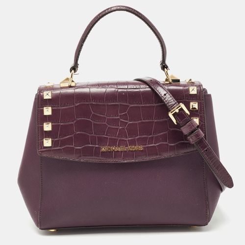 Leather Karla Satchel - Michael Kors - Modalova