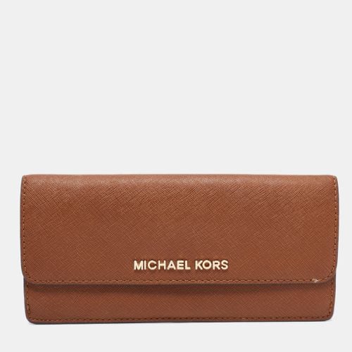 Leather Continental Wallet - Michael Kors - Modalova