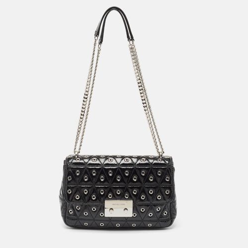 Quilted Leather Large Eyelet Sloan Chain Shoulder Bag - Michael Kors - Modalova