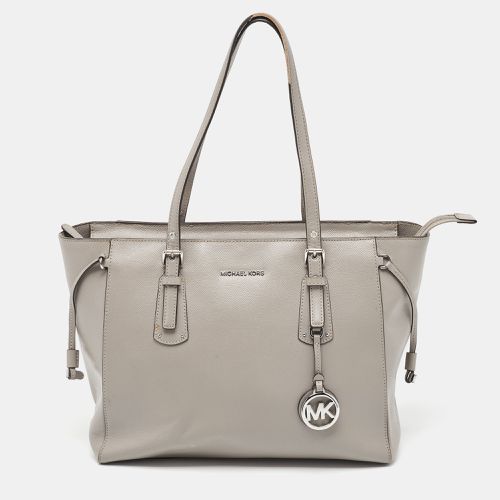 Leather Medium Voyager Tote - Michael Kors - Modalova