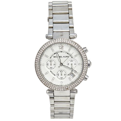 Stainless Steel Parker MK5353 Women's Wristwatch 39 mm - Michael Kors - Modalova