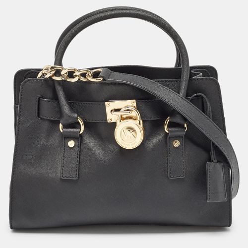 Leather Medium Hamilton East West Satchel - MICHAEL Michael Kors - Modalova