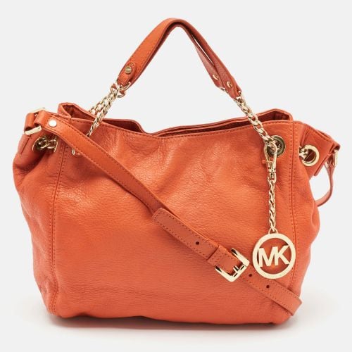 Leather Chain Top Handle Bag - MICHAEL Michael Kors - Modalova