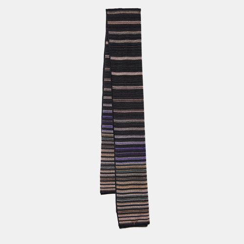 Striped Lurex Knit Scarf - Missoni - Modalova