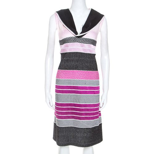 And Black Knit Sleeveless Dress M - Missoni - Modalova