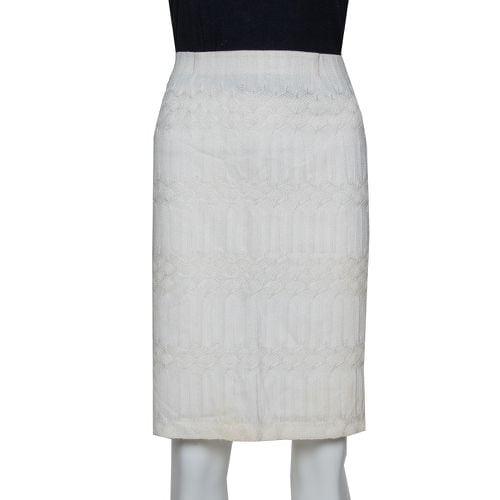 Missoni Cream Lace Mini Skirt M - Missoni - Modalova