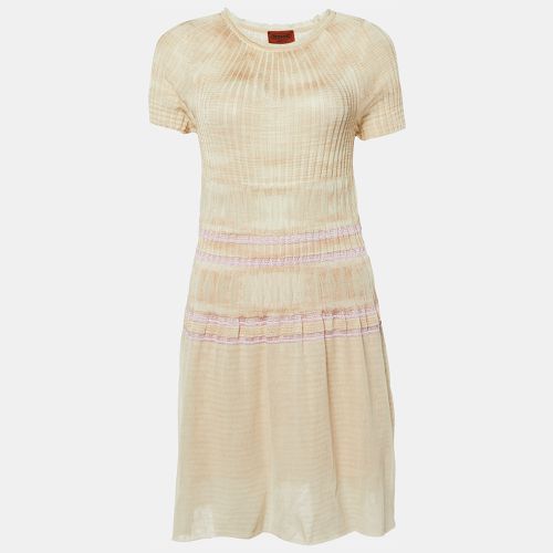 Patterned Knit Mini Dress S - Missoni - Modalova