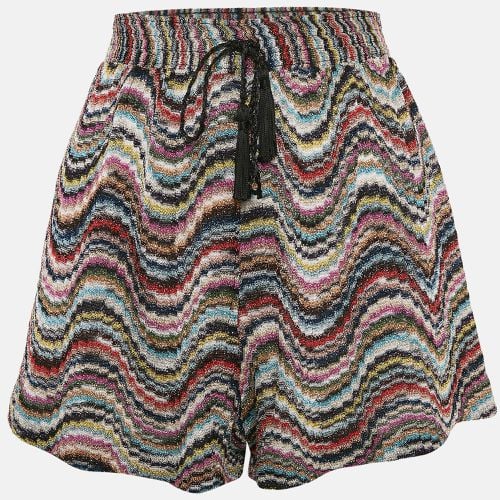 Patterned Lurex Knit Skorts M - Missoni Mare - Modalova