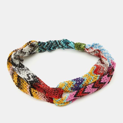 Lurex Knit Twisted Headband - Missoni Mare - Modalova