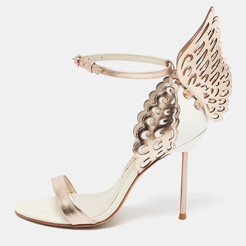 Rose Gold Leather Evangeline Ankle Strap Sandals Size 36 - Sophia Webster - Modalova