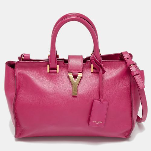 Saint Laurent Grained Leather Small Cabas Chyc Tote - Saint Laurent Paris - Modalova