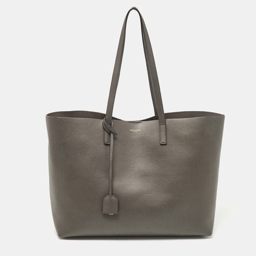 Saint Laurent Leather East West Tote - Saint Laurent Paris - Modalova