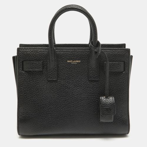 Saint Laurent Leather Nano Classic Sac De Jour Tote - Saint Laurent Paris - Modalova