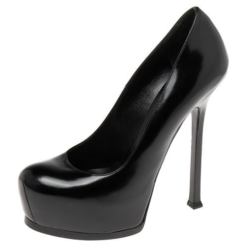 Saint Laurent Leather Tribtoo Platform Pumps Size 38.5 - Saint Laurent Paris - Modalova