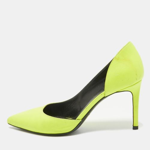 Saint Laurent Neon Leather D'orsay Pumps Size 36 - Saint Laurent Paris - Modalova