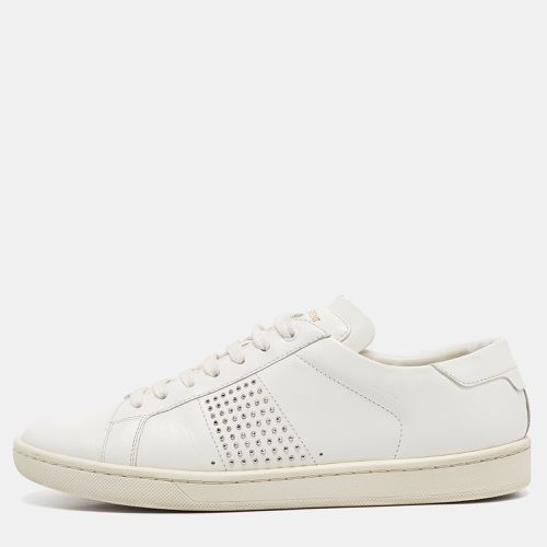 Saint Laurent Leather Lace Up Sneakers Size 36 - Saint Laurent Paris - Modalova