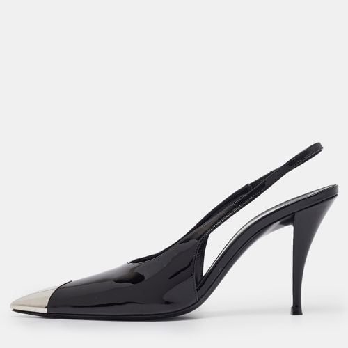 Saint Laurent Patent Leather Vesper Slingback Pumps Size 39 - Saint Laurent Paris - Modalova