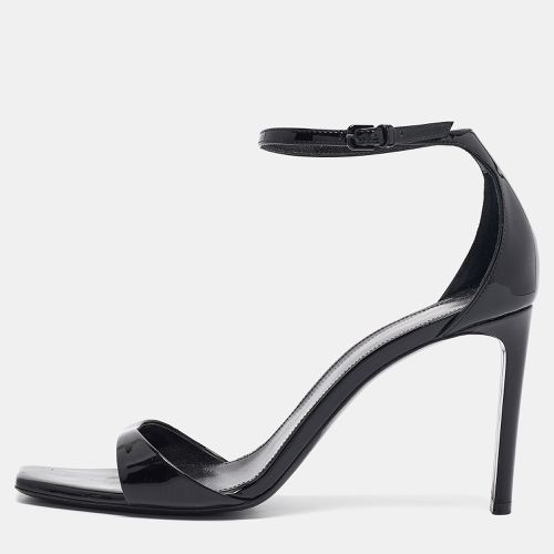 Saint Laurent Patent Leather Jane Ankle Strap Sandals Size 38.5 - Saint Laurent Paris - Modalova