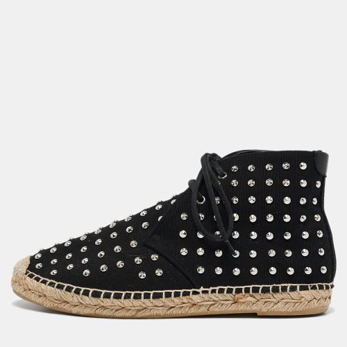 Saint Laurent Canvas Stud Embellished High Top Sneakers Size 36 - Saint Laurent Paris - Modalova