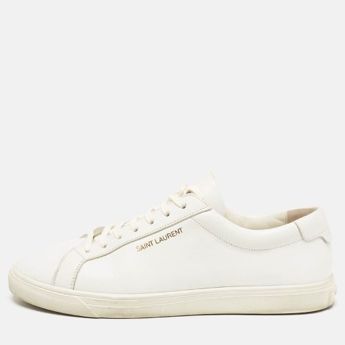 Saint Laurent Leather Court Classic Sneakers Size 39 - Saint Laurent Paris - Modalova