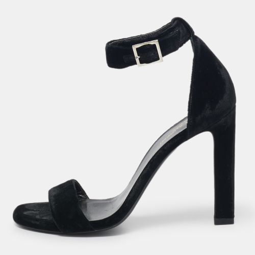 Saint Laurent Velvet Grace Sandals Size 38 - Saint Laurent Paris - Modalova