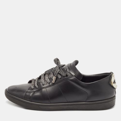 Saint Laurent Leather Ayers Signature Court Lips Sneakers Size 37 - Saint Laurent Paris - Modalova