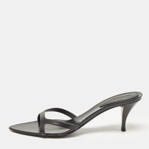 Saint Laurent Leather Carla Sandals Size 38 - Saint Laurent Paris - Modalova