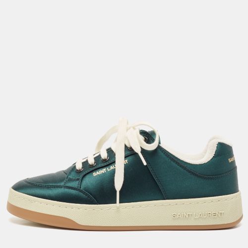 Saint Laurent Satin SL/61 Low Top Sneakers Size 37 - Saint Laurent Paris - Modalova