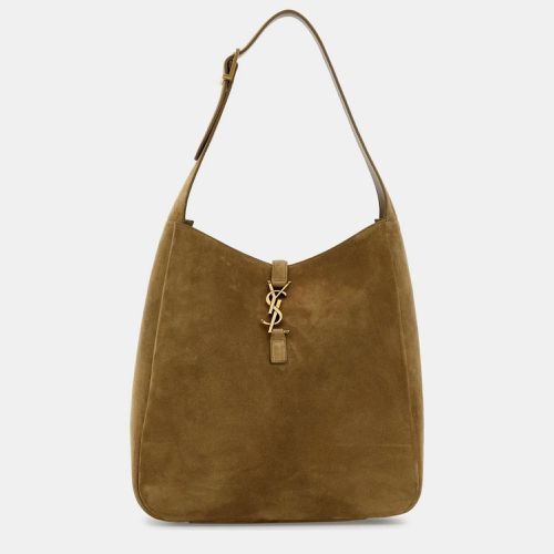 Saint Laurent Biscuit Suede Large Le 5 Ã£ 7 Hobo Bag - Saint Laurent Paris - Modalova