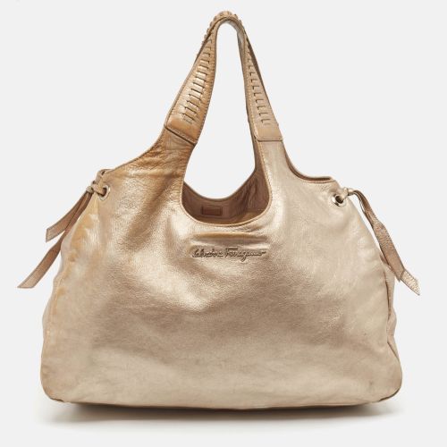 Leather Tote - Salvatore Ferragamo - Modalova