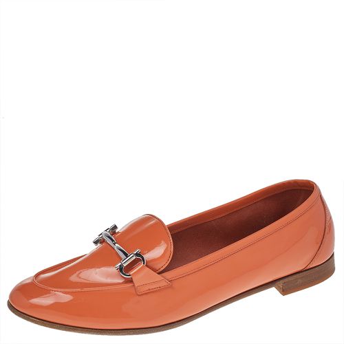 Patent Leather Funes Gancio Bit Loafers Size 40.5 - Salvatore Ferragamo - Modalova