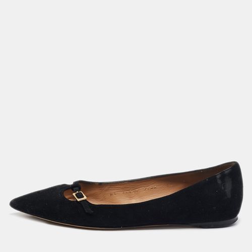 Suede Ballet Flats Size 37 - Salvatore Ferragamo - Modalova