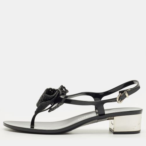 Rubber per Ankle Strap Sandals Size 37.5 - Salvatore Ferragamo - Modalova