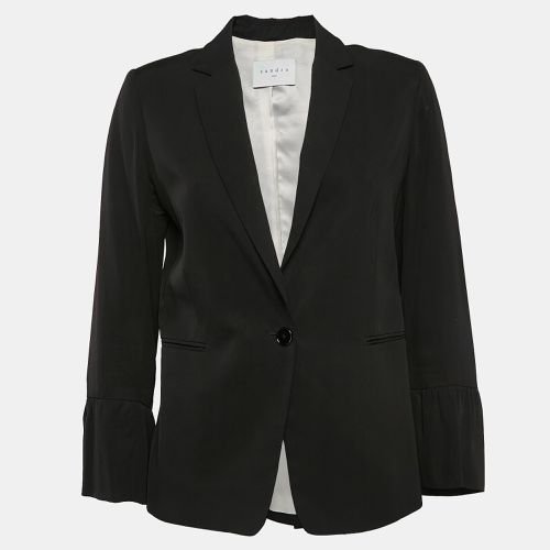 Gabardine Single Breasted Blazer M - Sandro - Modalova