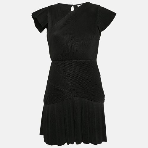 Crepe Pleated Odette Mini Dress XS - Sandro - Modalova