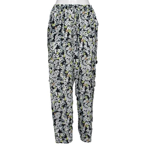 Floral Printed Silk Trouser M - See by Chloe - Modalova