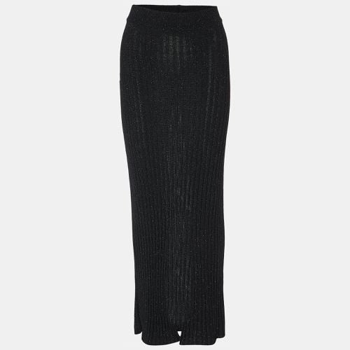 Lurex Rib Knit Maxi Skirt L - See by Chloe - Modalova