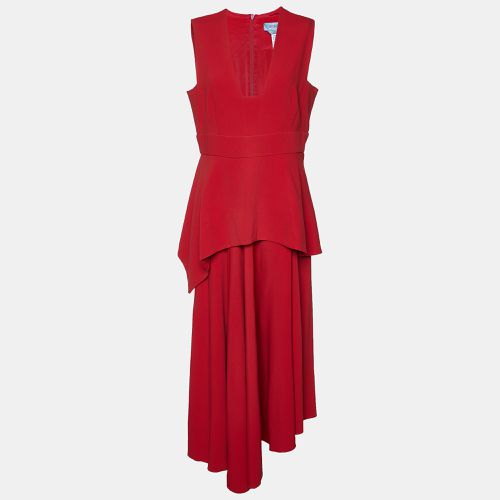 Crepe Layered Midi Dress L - Sportmax - Modalova