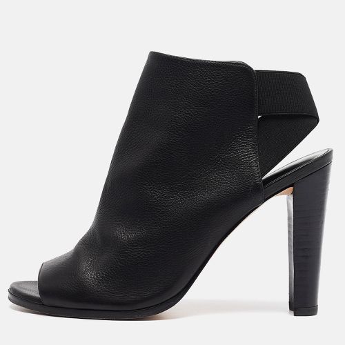 Leather Cutout Elastic Booties Size 39 - Stuart Weitzman - Modalova