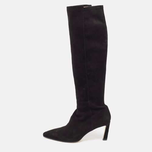 Suede Knee Length Boots Size 38 - Stuart Weitzman - Modalova