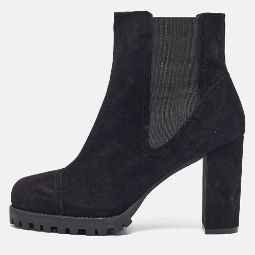 Suede Ankle Length Boots 39 - Stuart Weitzman - Modalova