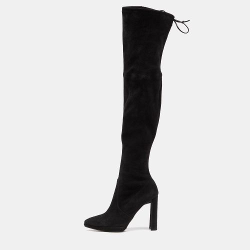 Suede Over The Knee Length Boots Size 37 - Stuart Weitzman - Modalova