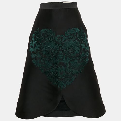 Embroidered Silk Blend Midi Skirt S - Stella McCartney - Modalova