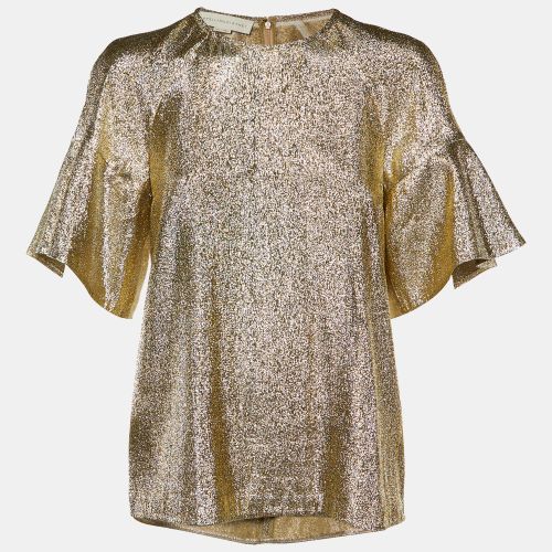 Lame Flared Sleeve Top M - Stella McCartney - Modalova