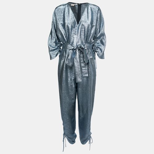 Light Metallic Lamé Jumpsuit M - Stella McCartney - Modalova