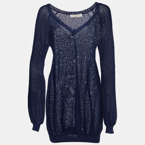 Sequined Cotton Knit Jumper M - Stella McCartney - Modalova