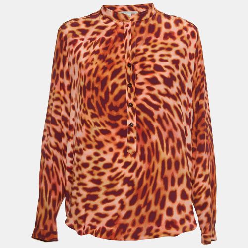 Print Silk Buttoned Shirt Blouse M - Stella McCartney - Modalova